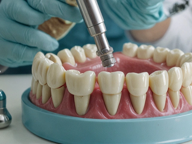 Broušení zubů pro úspěšné léčení zubních implantátů
