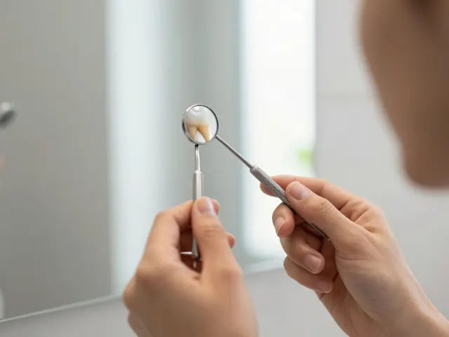 Dentální zrcátko: Jak ho používat pro kontrolu stavu výplní