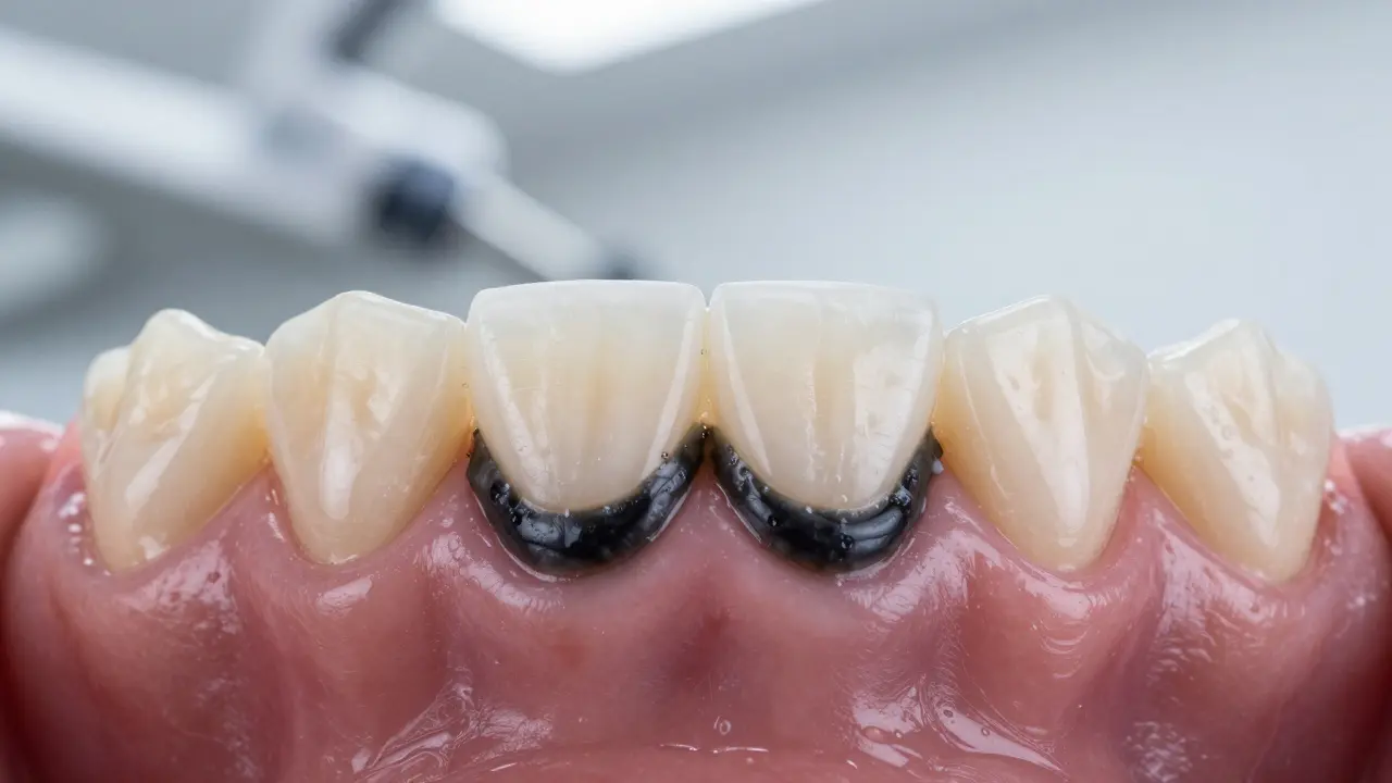 Černý zubní kámen: jak ho poznat, proč vzniká a jak ho odstranit