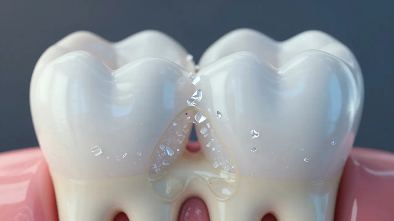 Co se nachází v kostech a zubní sklovině? Složení a funkce klíčových látek