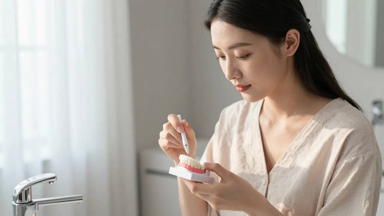 Jak zklidnit nervy při bělení zubů Opalescence