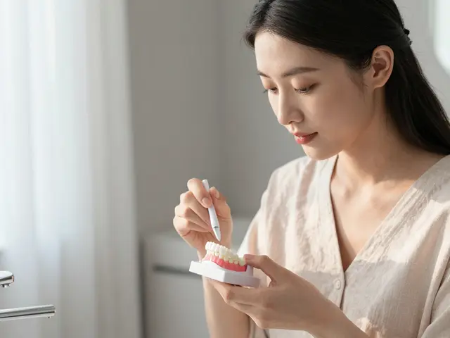 Jak zklidnit nervy při bělení zubů Opalescence