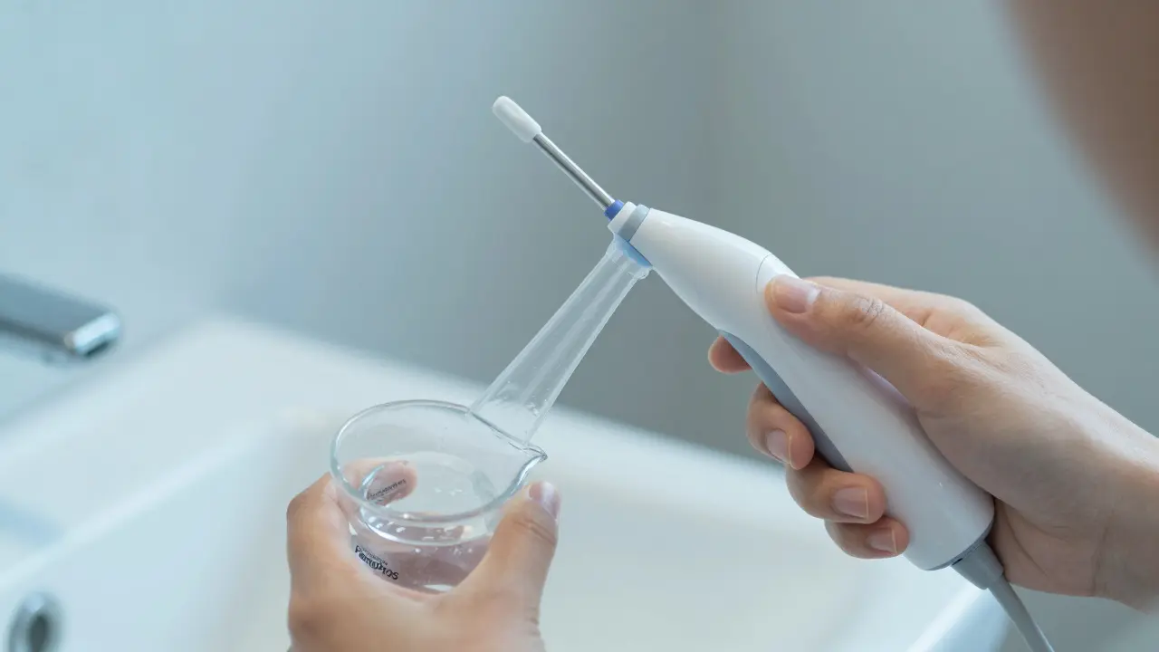 Co dávat do ústní sprchy? Správné roztoky pro Curaprox a jak je používat