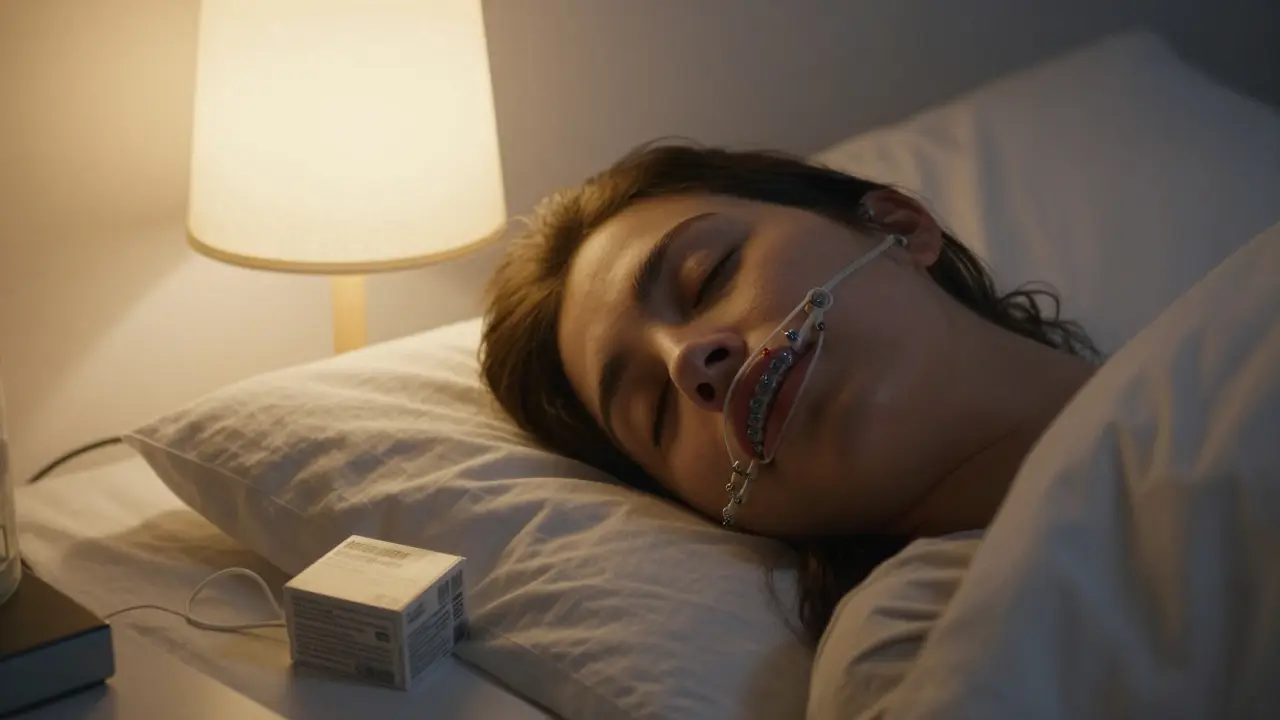 Gumičky na rovnátka: Jak zvládnout spánek bez bolesti a stresu