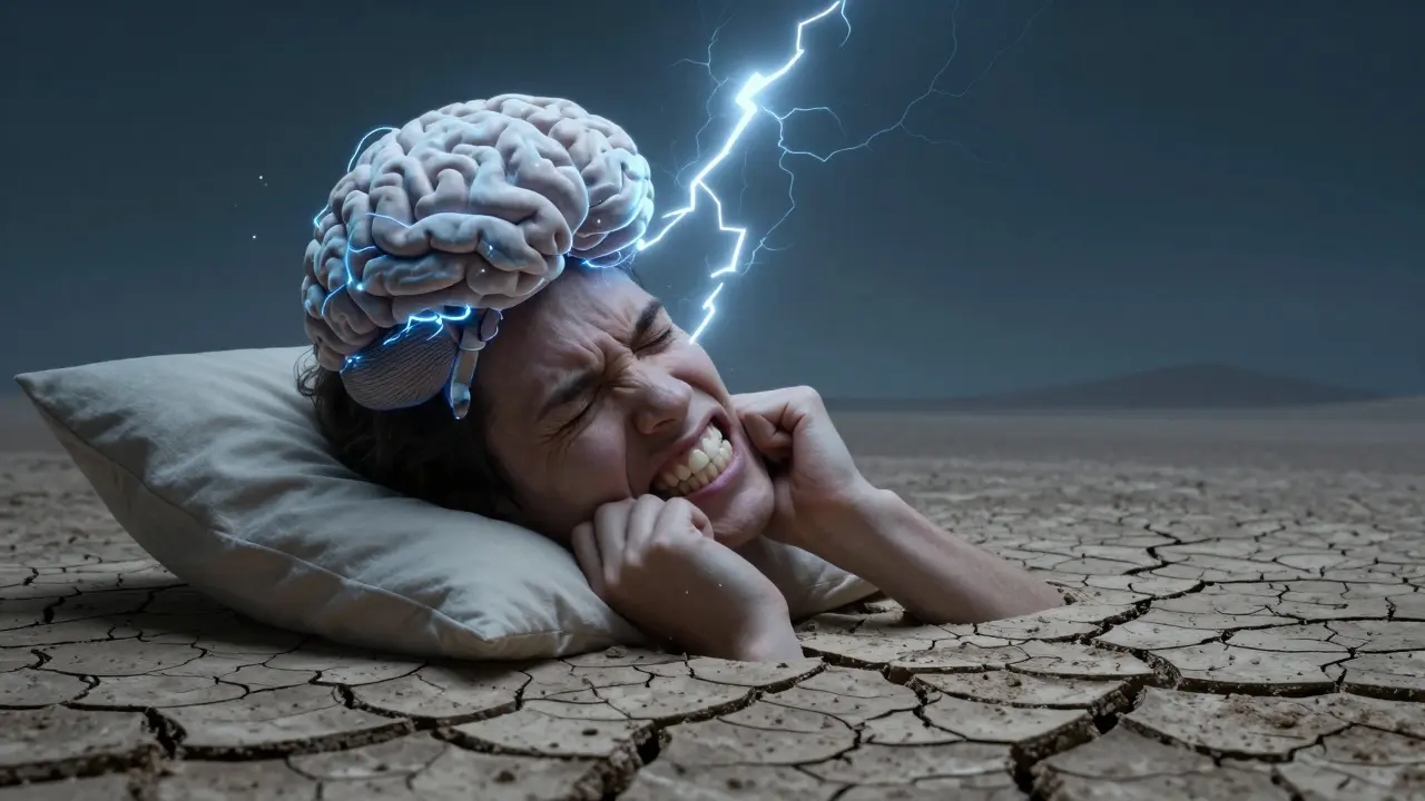 Stres způsobuje bruxismus a suché ústí, poškozuje zuby.