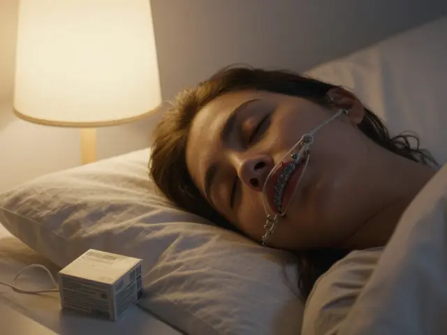 Gumičky na rovnátka: Jak zvládnout spánek bez bolesti a stresu