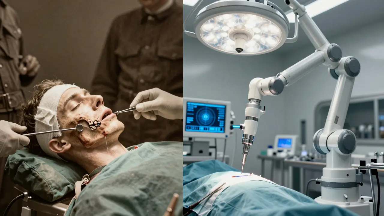 Maxilofaciální chirurgie: Jak se změnila v průběhu let?